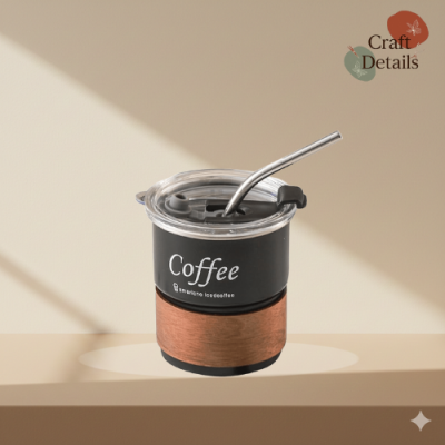 كوب سفر أنيق مع شفاطة – 280 مل